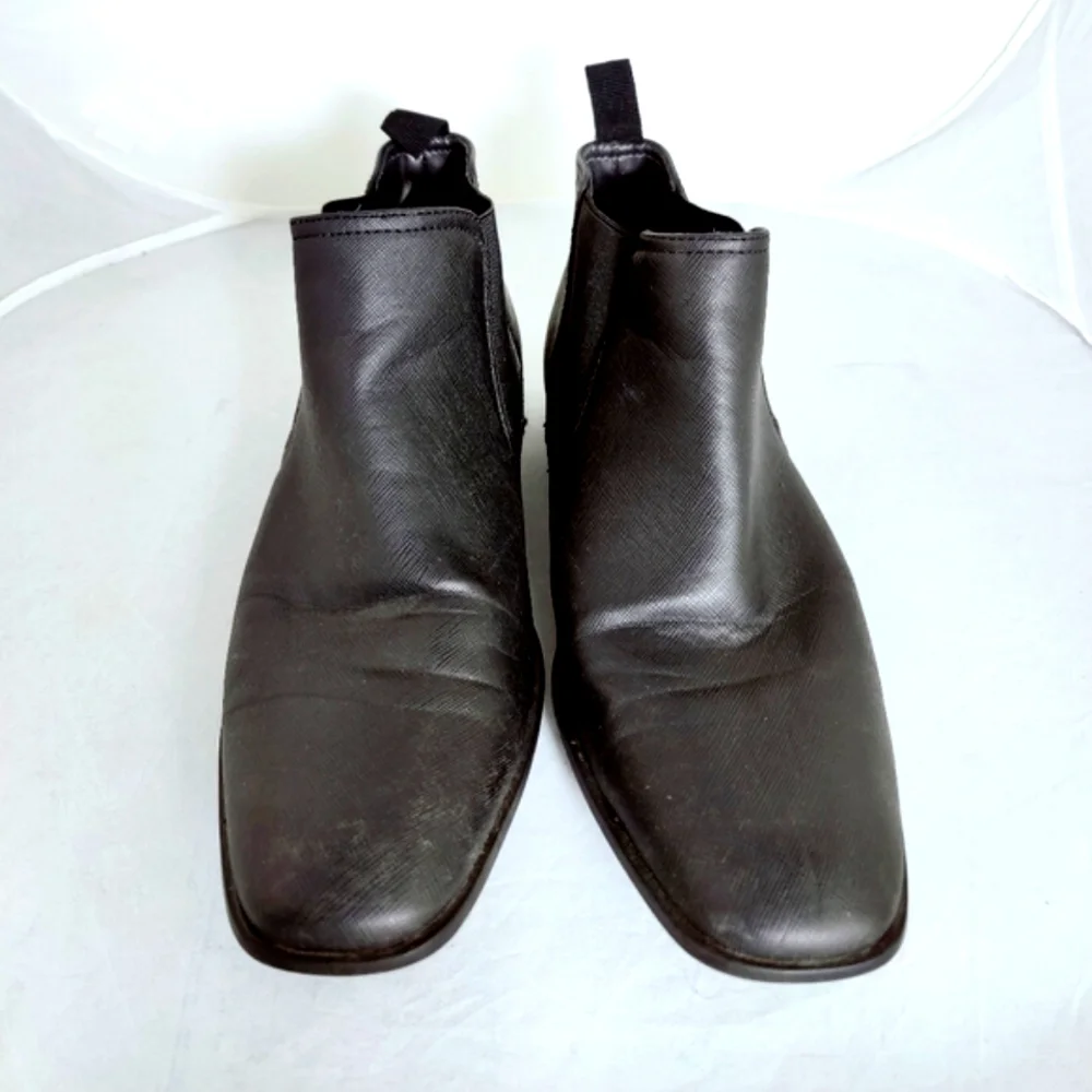 Guess Men's Black Chukka Ankle Boots, Sz 8.5